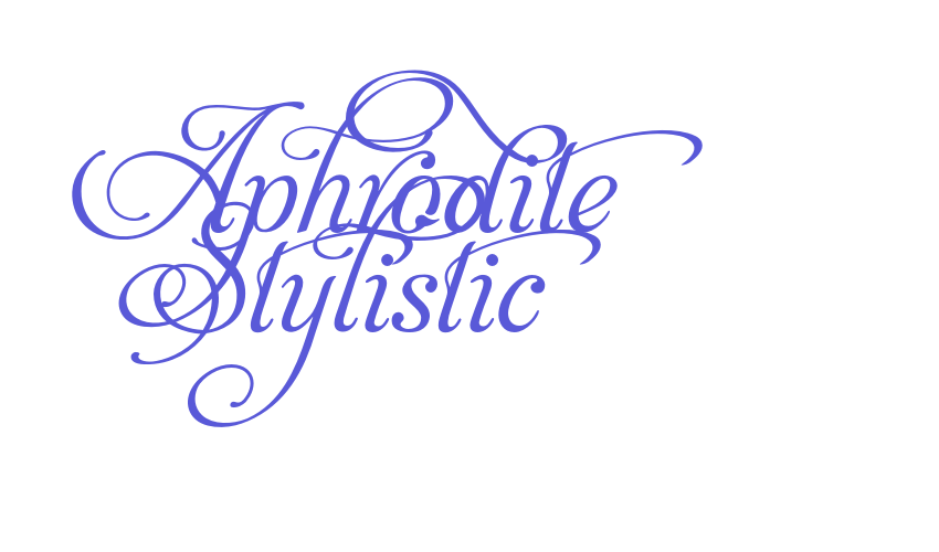 Aphrodite Stylistic Font Download