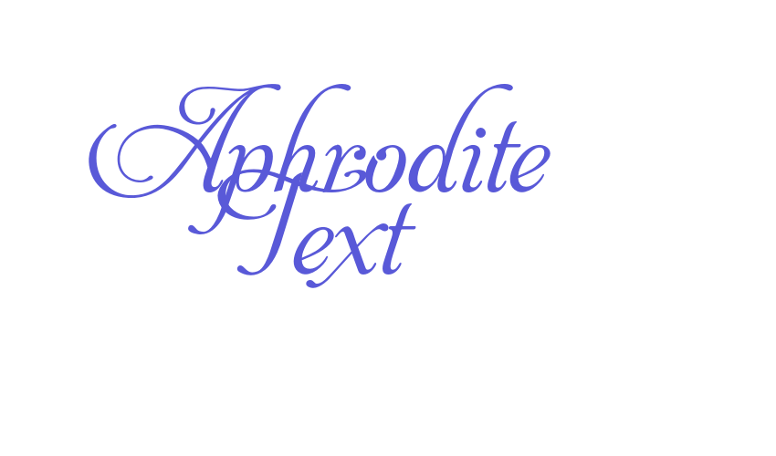 Aphrodite Text Font Download