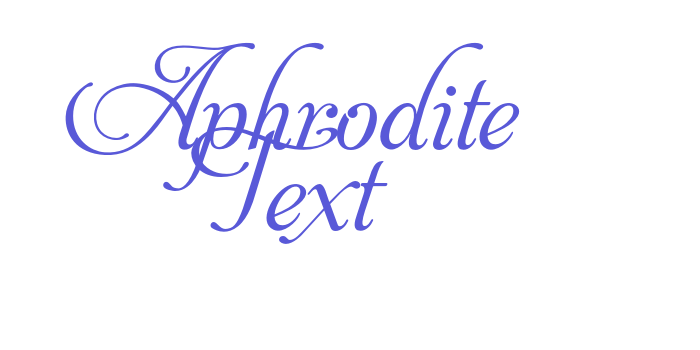 Aphrodite Text Font Download