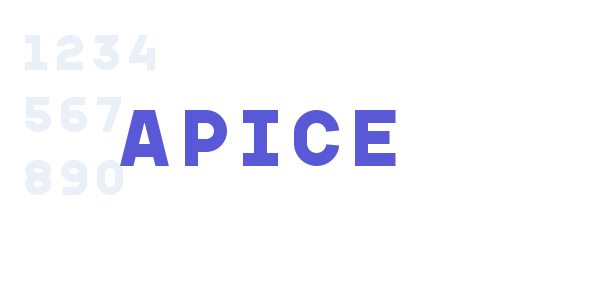 Apice font free