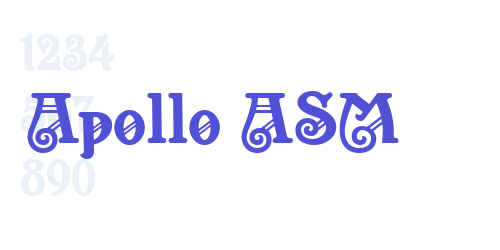 Apollo ASM-font-download
