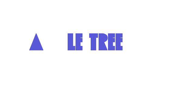 Apple Tree font