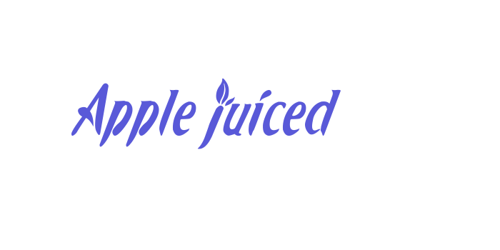 Apple Juiced Font Download