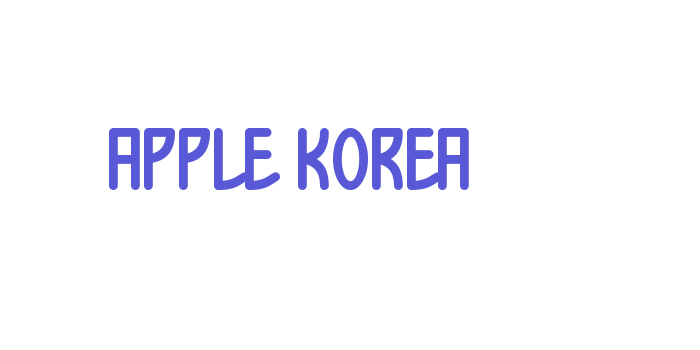 Apple Korea Font Download