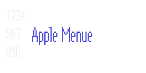 Apple Menue-font-download