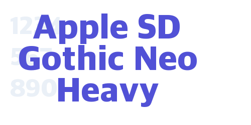 Apple SD Gothic Neo Heavy-font-download