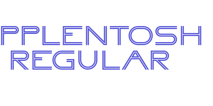 Applentosh Regular Font Download