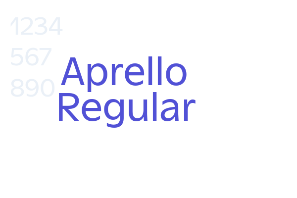 Aprello Regular