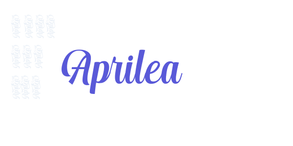 Aprilea font free