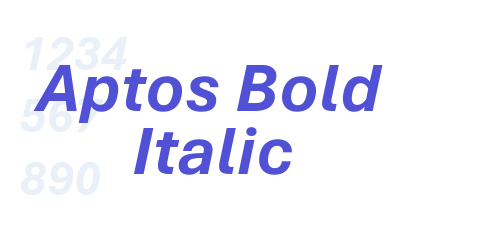 Aptos Bold Italic-font-download