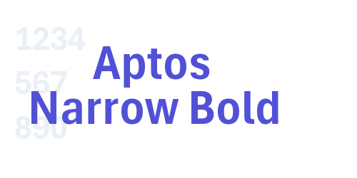 Aptos Narrow Bold-font-download
