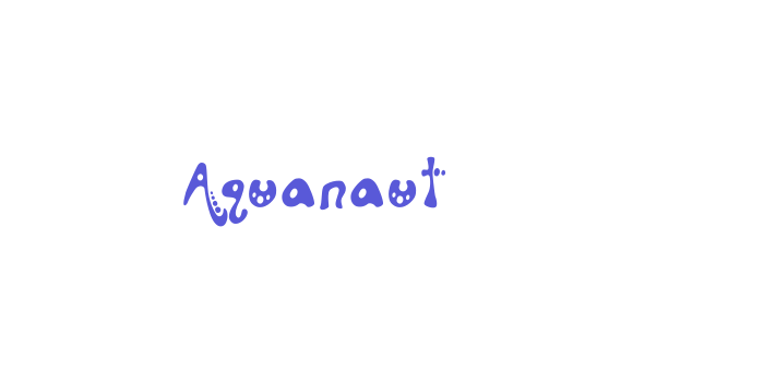 Aquanaut Font Download