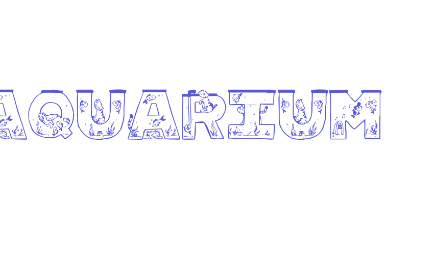 Aquarium Font