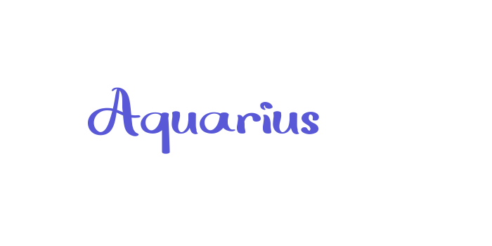 Aquarius Font Download