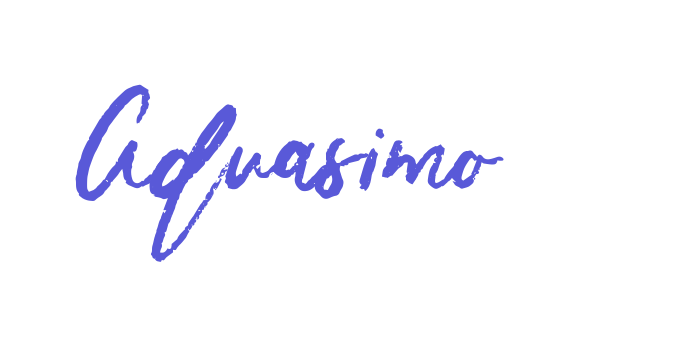 Aquasimo Font