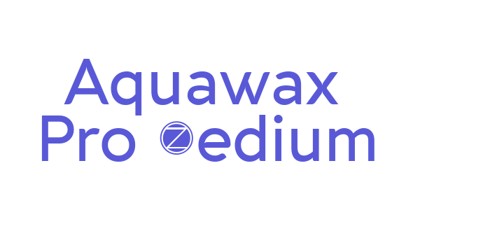 Download Aquawax Pro Medium Font