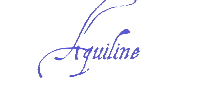 Aquiline Font