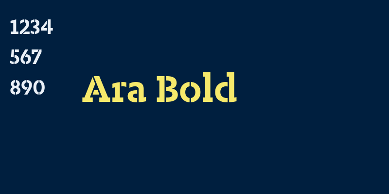 Ara Bold