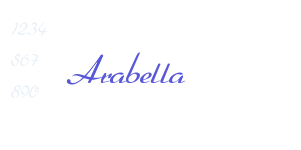 Arabella font free