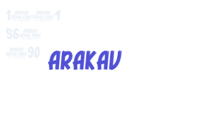 Arakav font download