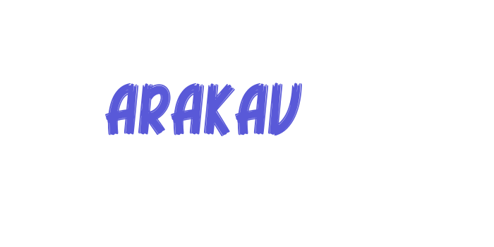 Arakav Font