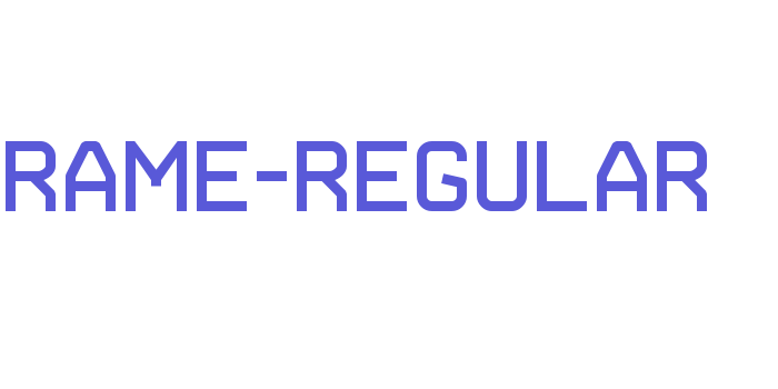 Arame-Regular Font Download