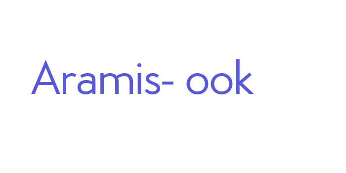 Aramis-Book Font Download