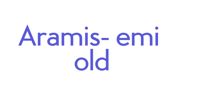 Aramis-Demi Bold Font Download