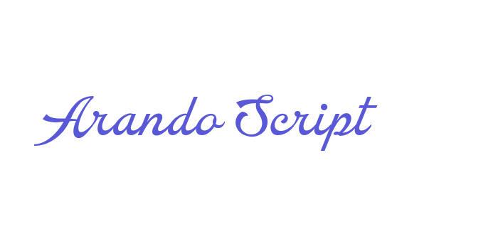 Arando Script Font Download