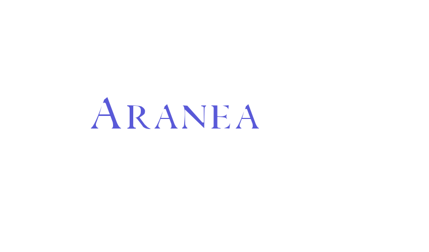 Aranea Font Download