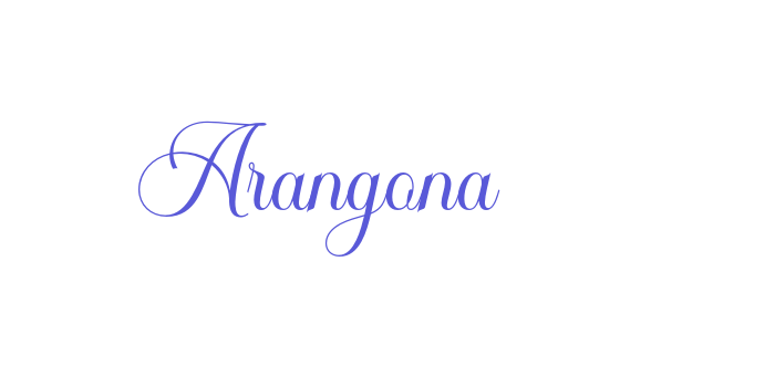 Arangona Font Download