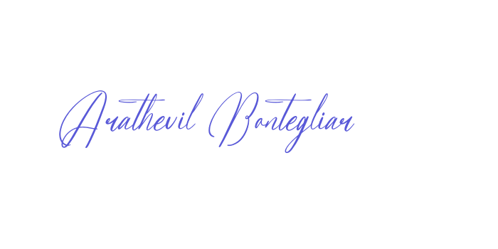 Arathevil Bontegliar Font Download