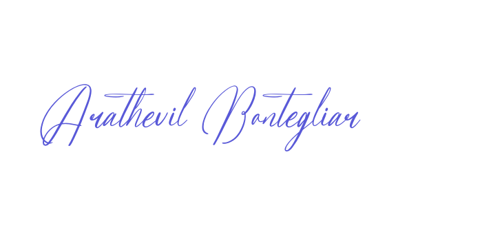 Arathevil Bontegliar Font