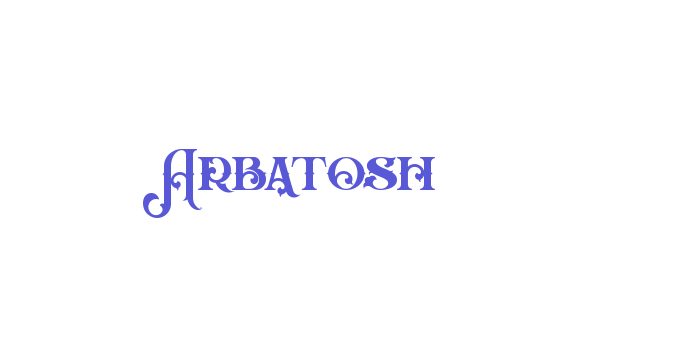 Arbatosh Font Download