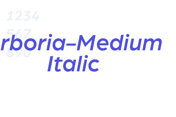 Arboria-Medium Italic