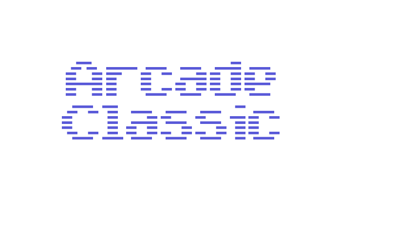 Arcade Classic Font Download