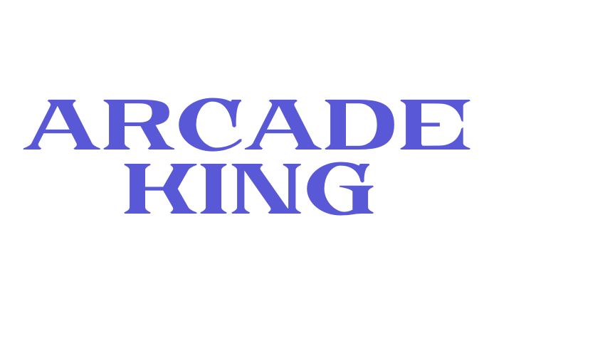 Arcade King Font Download