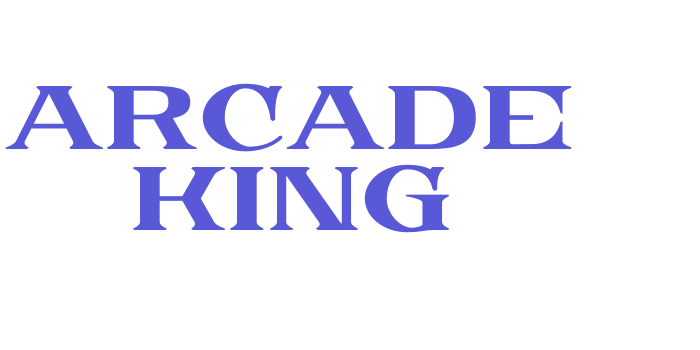 Arcade King Font Download