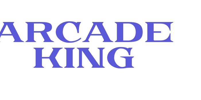 Arcade King Font