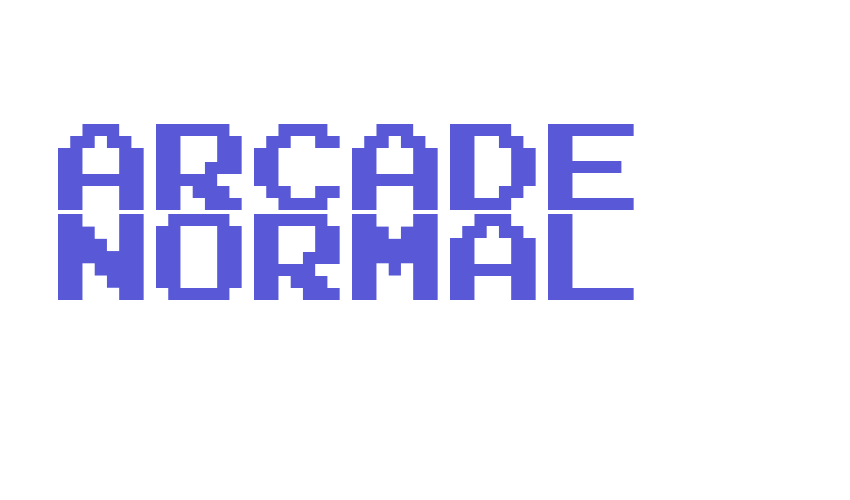 Arcade Normal Font