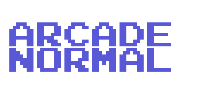 Arcade Normal Font Download