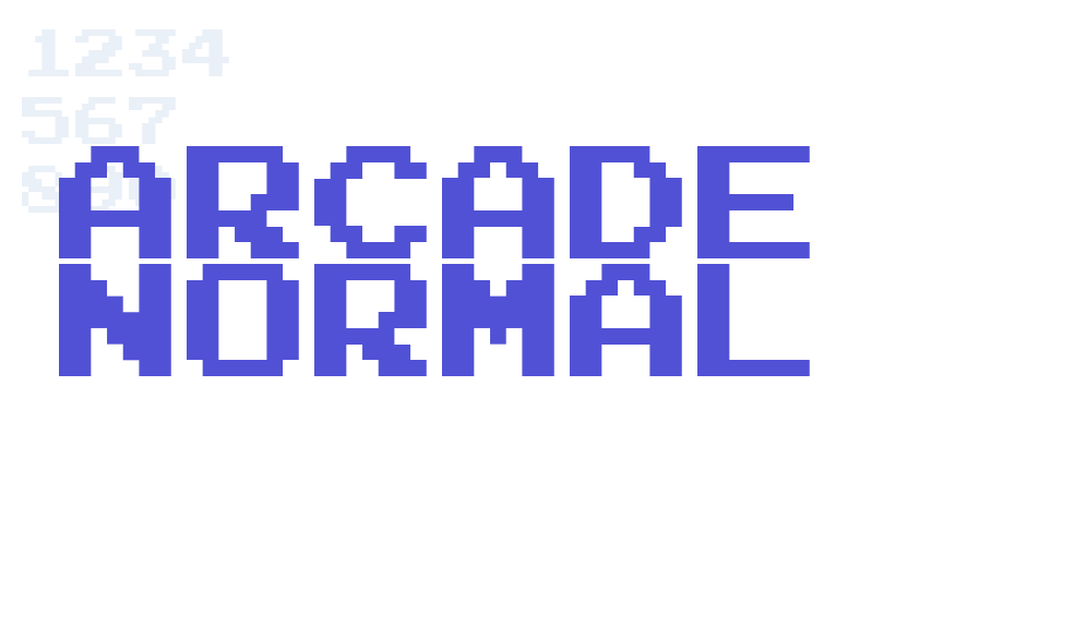 Arcade Normal-font-download