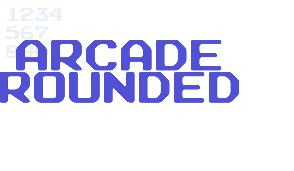 Arcade Rounded-font-download