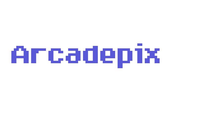 Arcadepix Font