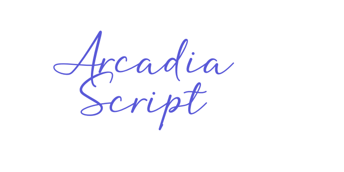 Arcadia Script Font Download