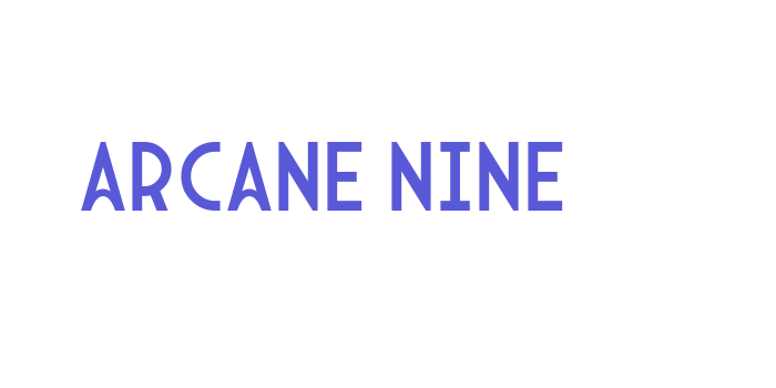 Arcane Nine Font Download