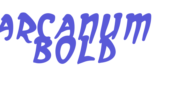 Arcanum Bold Font