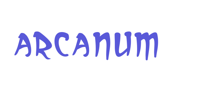 Arcanum Font Download