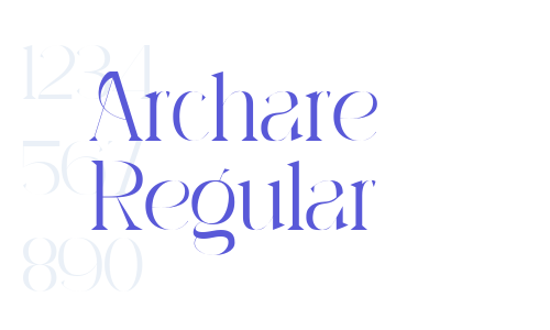 Archare Regular Font Download