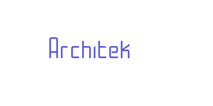 Architek Font